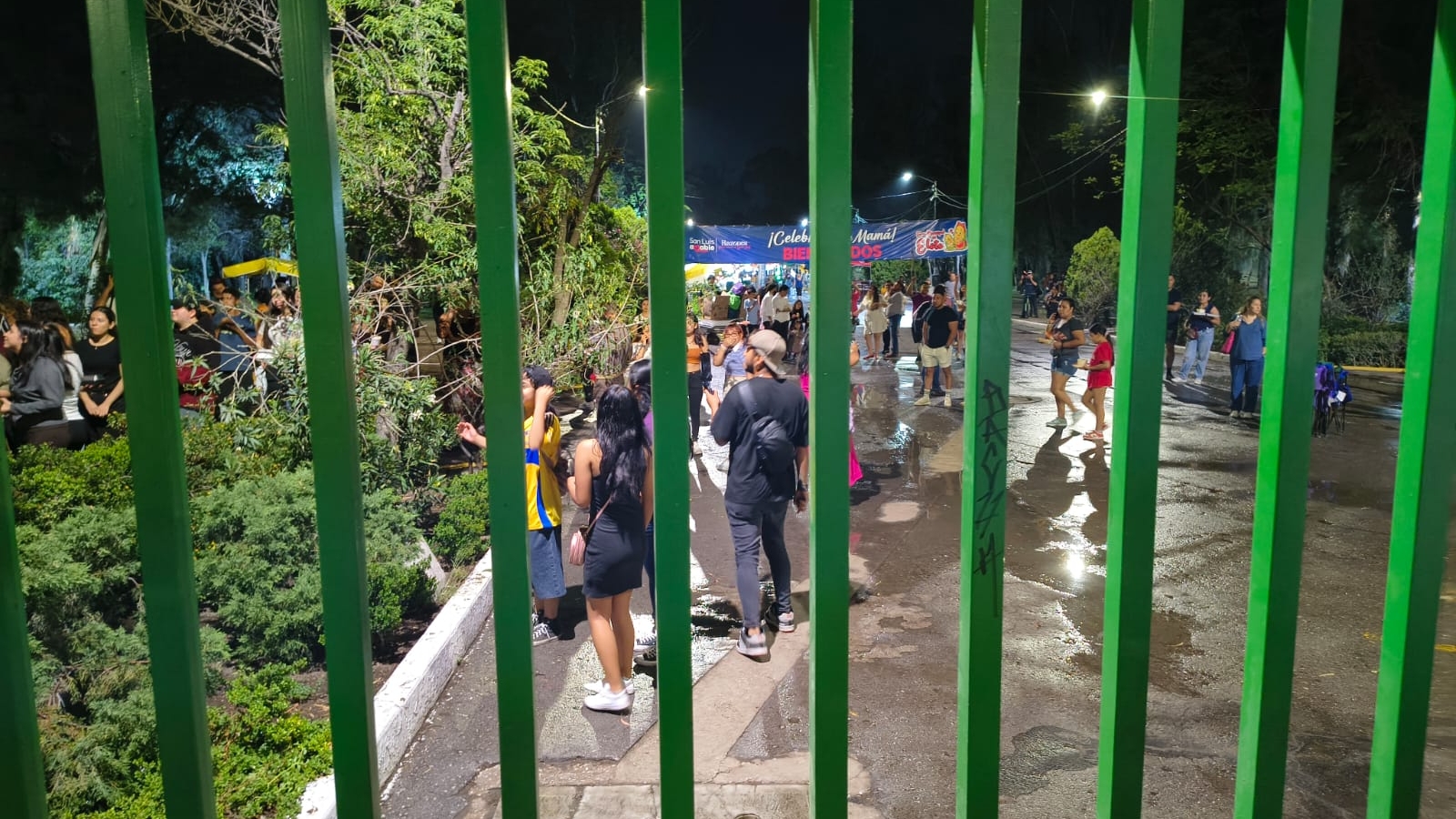 Se quedan encerrados en el Festival del Elote en Morales