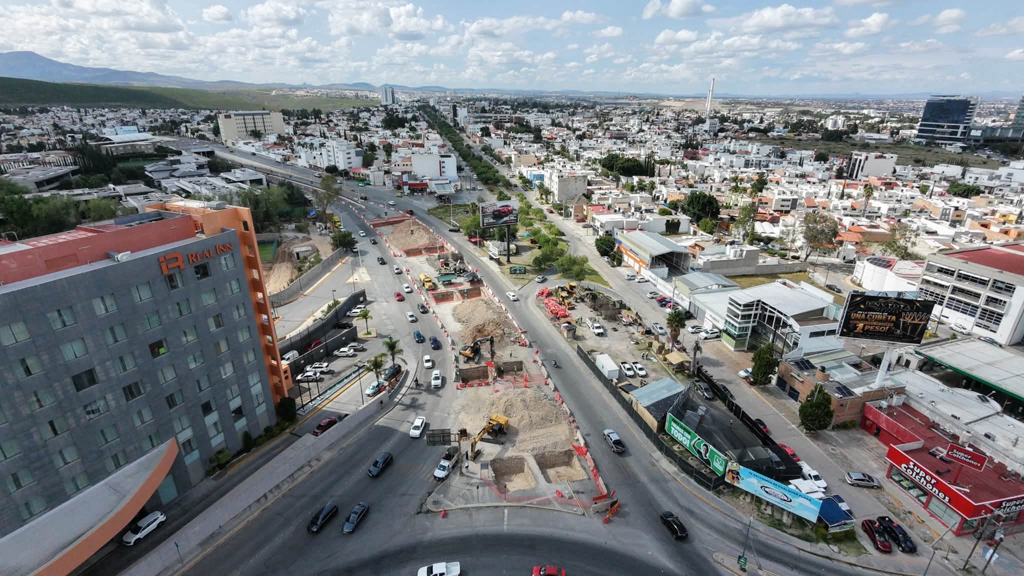 Obras del Puente de la Familia complicarán circulación en Circuito Potosí
