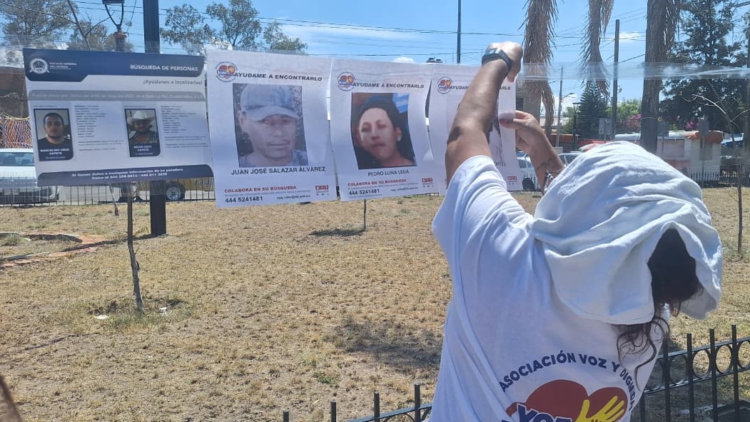 ¿Dónde están? Las fotografías que recuerdan a quienes faltan en San Luis Potosí