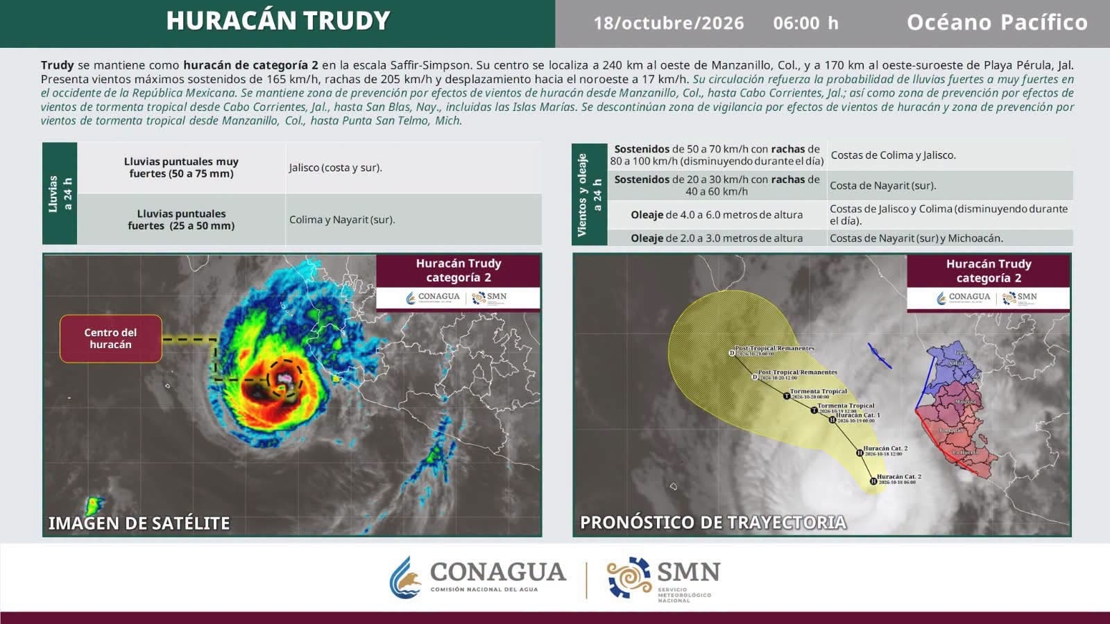 Frente frío 2 dejará bajas temperaturas, niebla y lluvias en San Luis Potosí este domingo